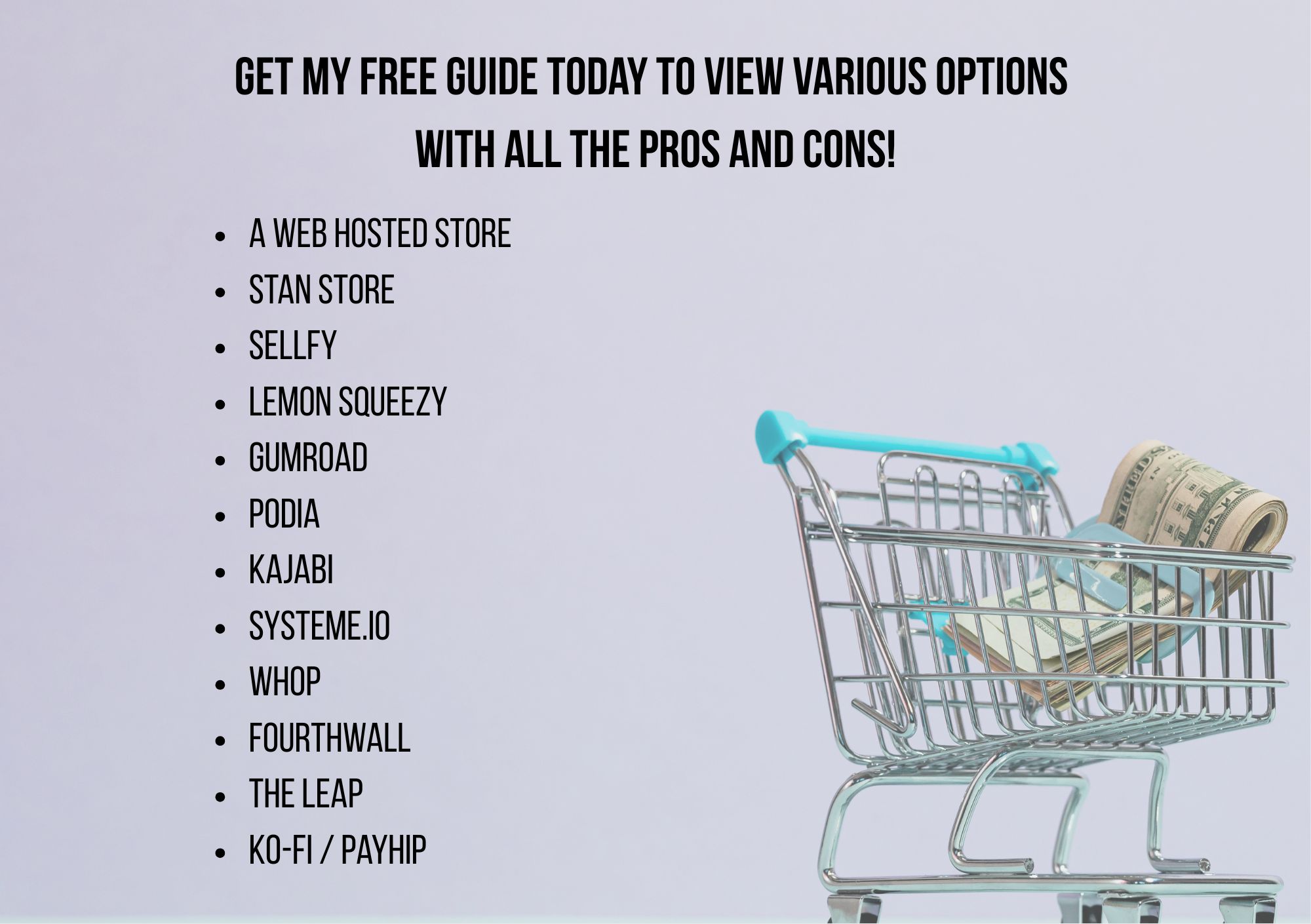 Where should you sell your Digital Products?