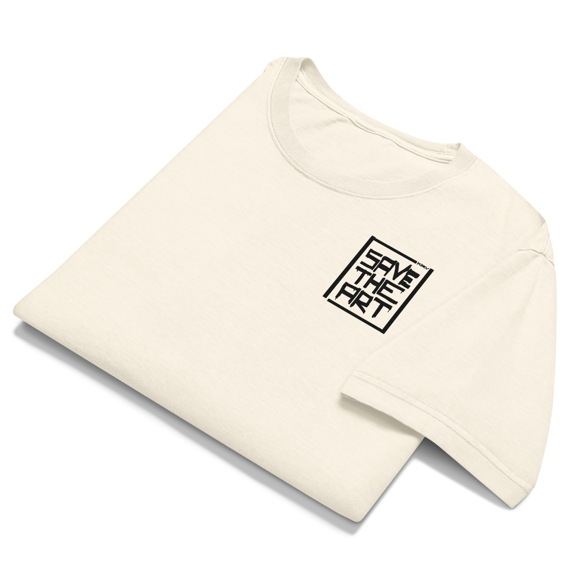 First Sketch by Jan | Save the Art | Original KRV - Unisex oversized t-shirt