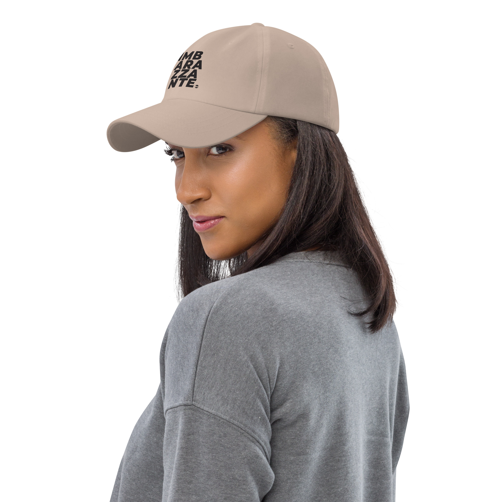 IMBARAZZANTE Cappellino - Italian Word Baseball Cap - Minimalist Statement Hat