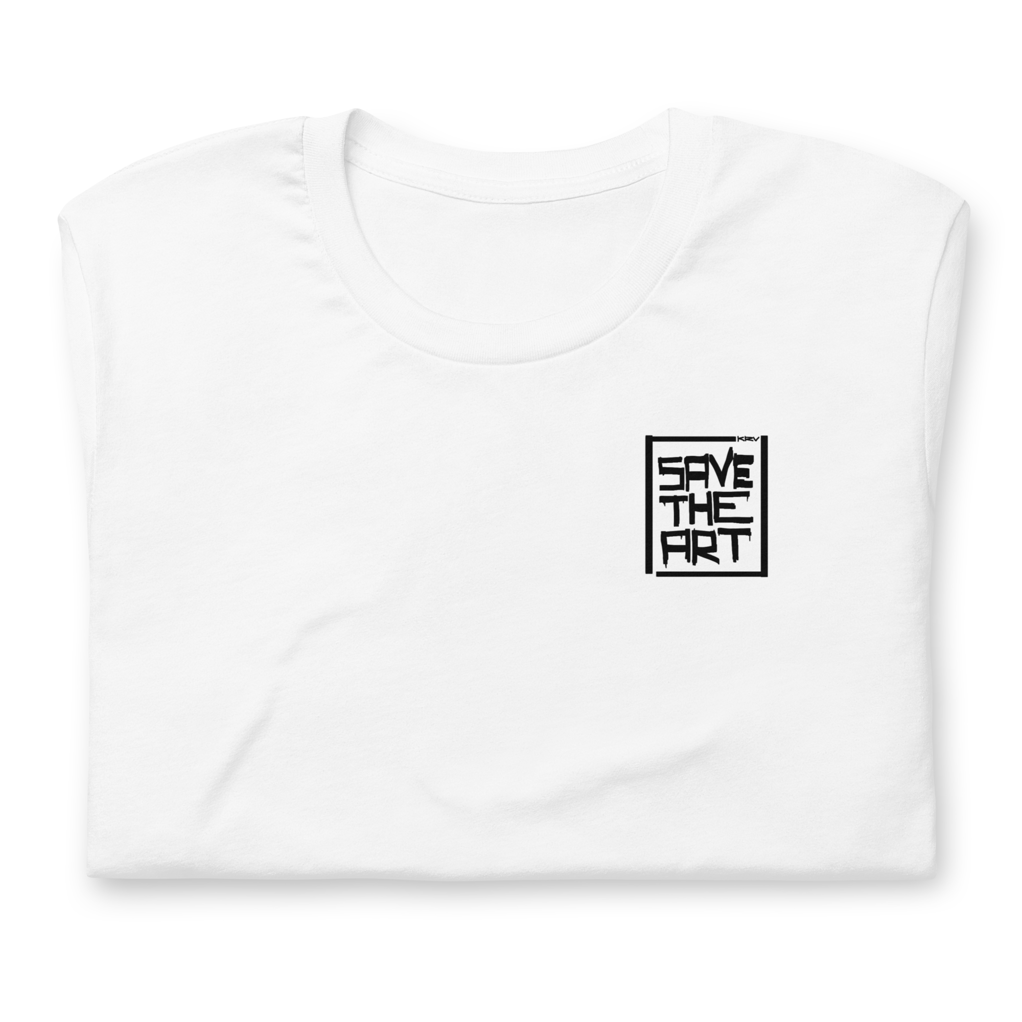 Maglietta First Sketch by Leo | Save the Art |  T-Shirt Streetwear Original KRV - Maglia Unisex 
