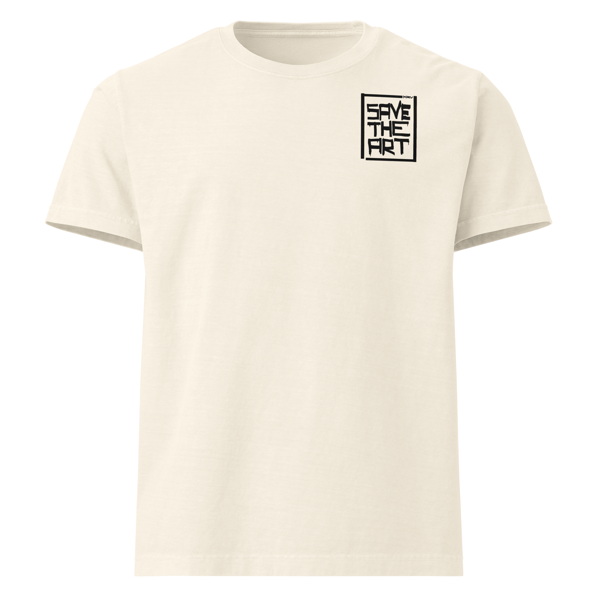 First Sketch by Jan | Save the Art | Original KRV - Unisex oversized t-shirt