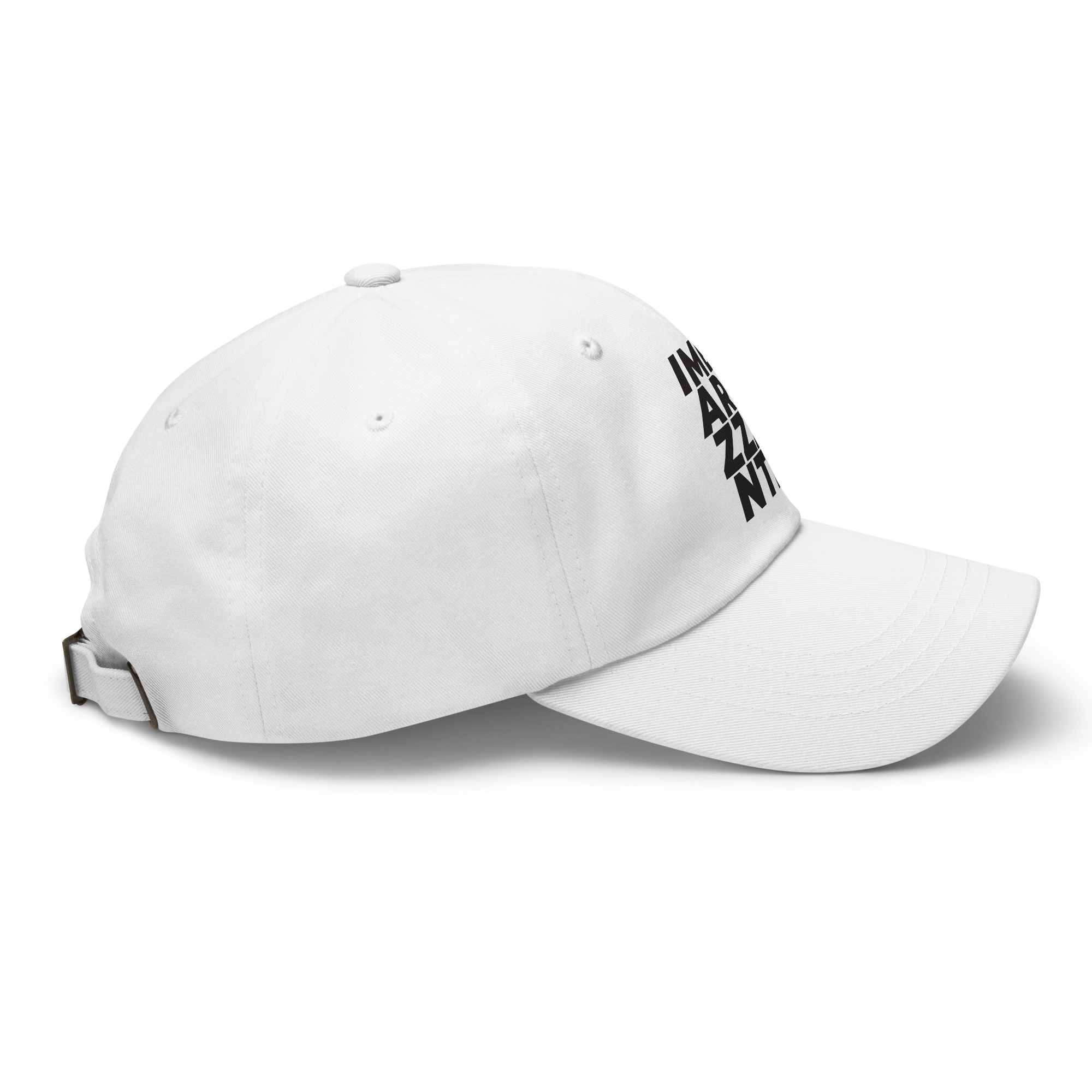 IMBARAZZANTE Cappellino - Italian Word Baseball Cap - Minimalist Statement Hat