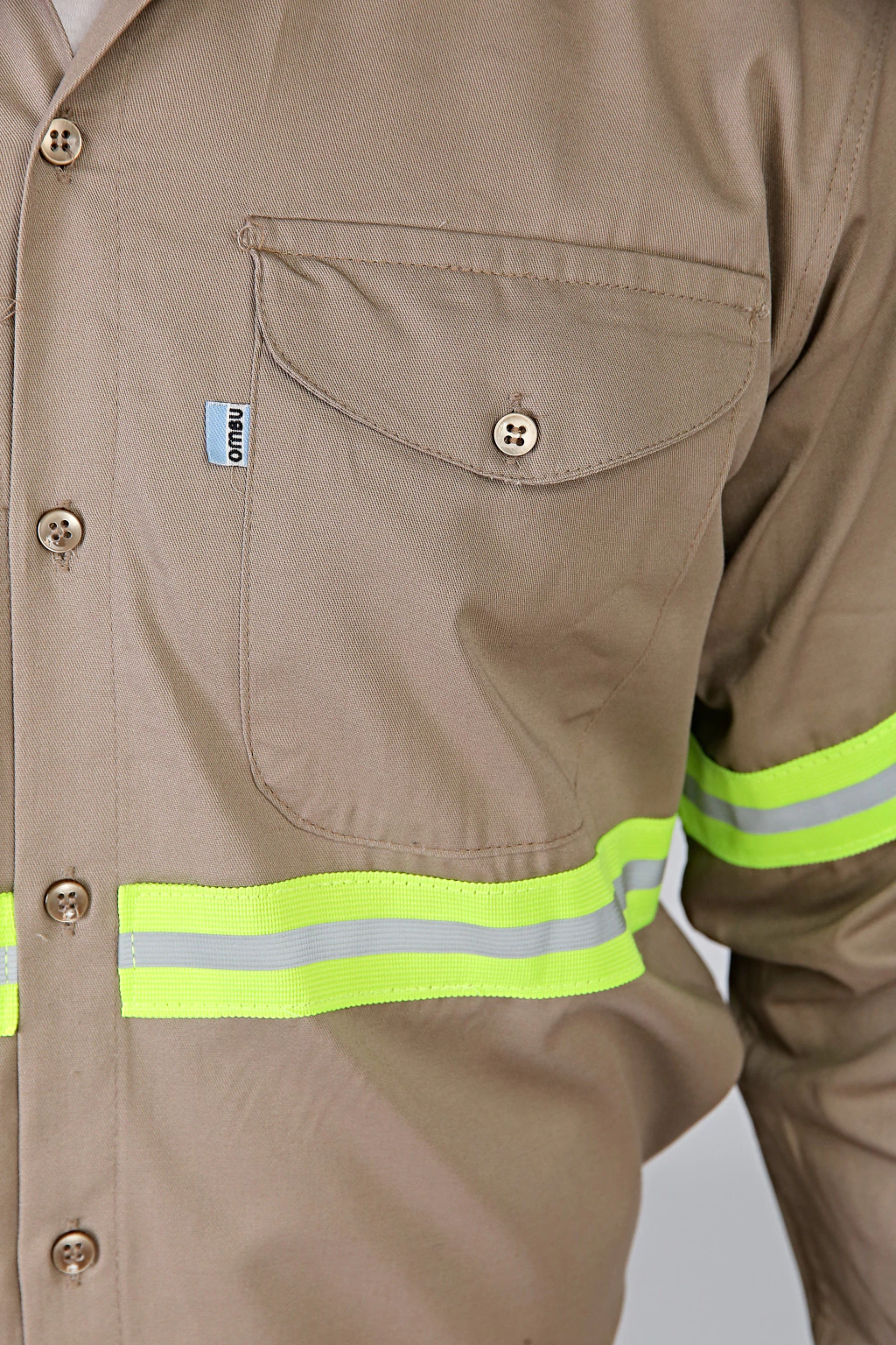 CAMISA DE TRABAJO CON REFLECTIVOS OMBU