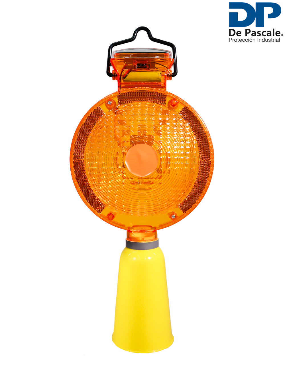 BALIZA DE SEÑALIZACION INTERMITENTE LED PARA CONO