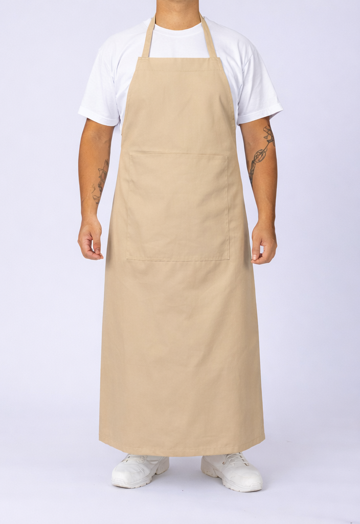 DELANTAL GABARDINA TIPO CARNICERO