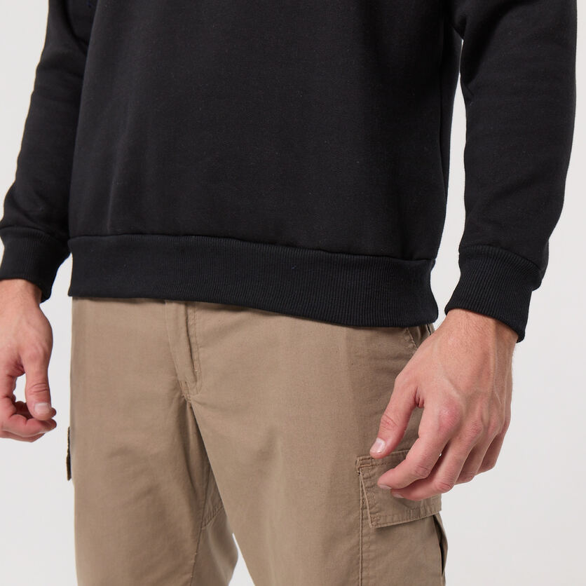 BUZO FRIZADO MEDIO CIERRE DE TRABAJO