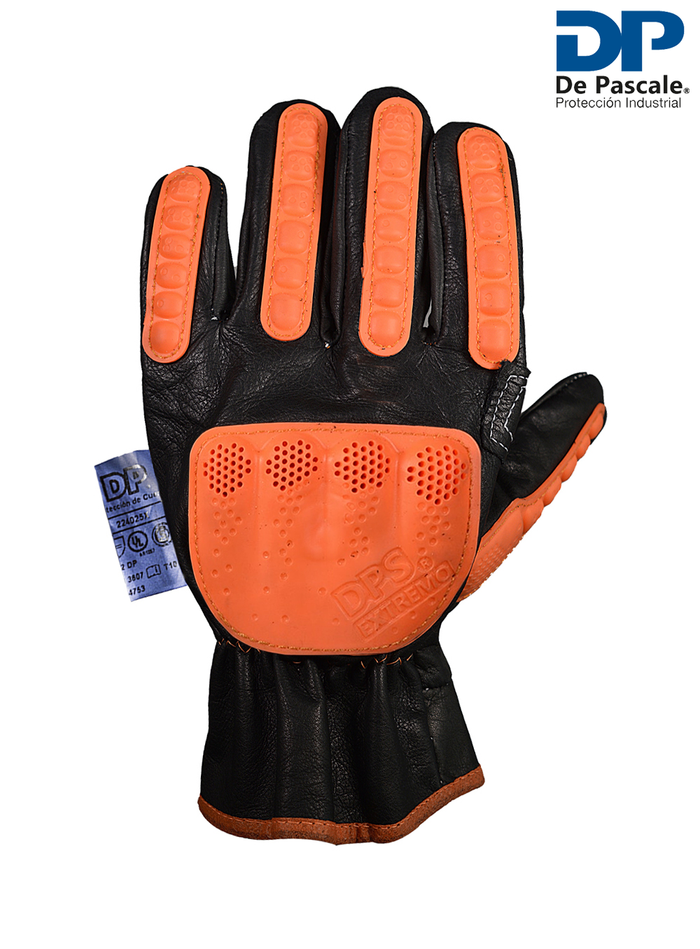 GUANTE LINCOLN VAQUETA ELASTIZADO CON REFUERZO TPR ANTISHOCK FORRADO ANTICORTE DE PASCALE