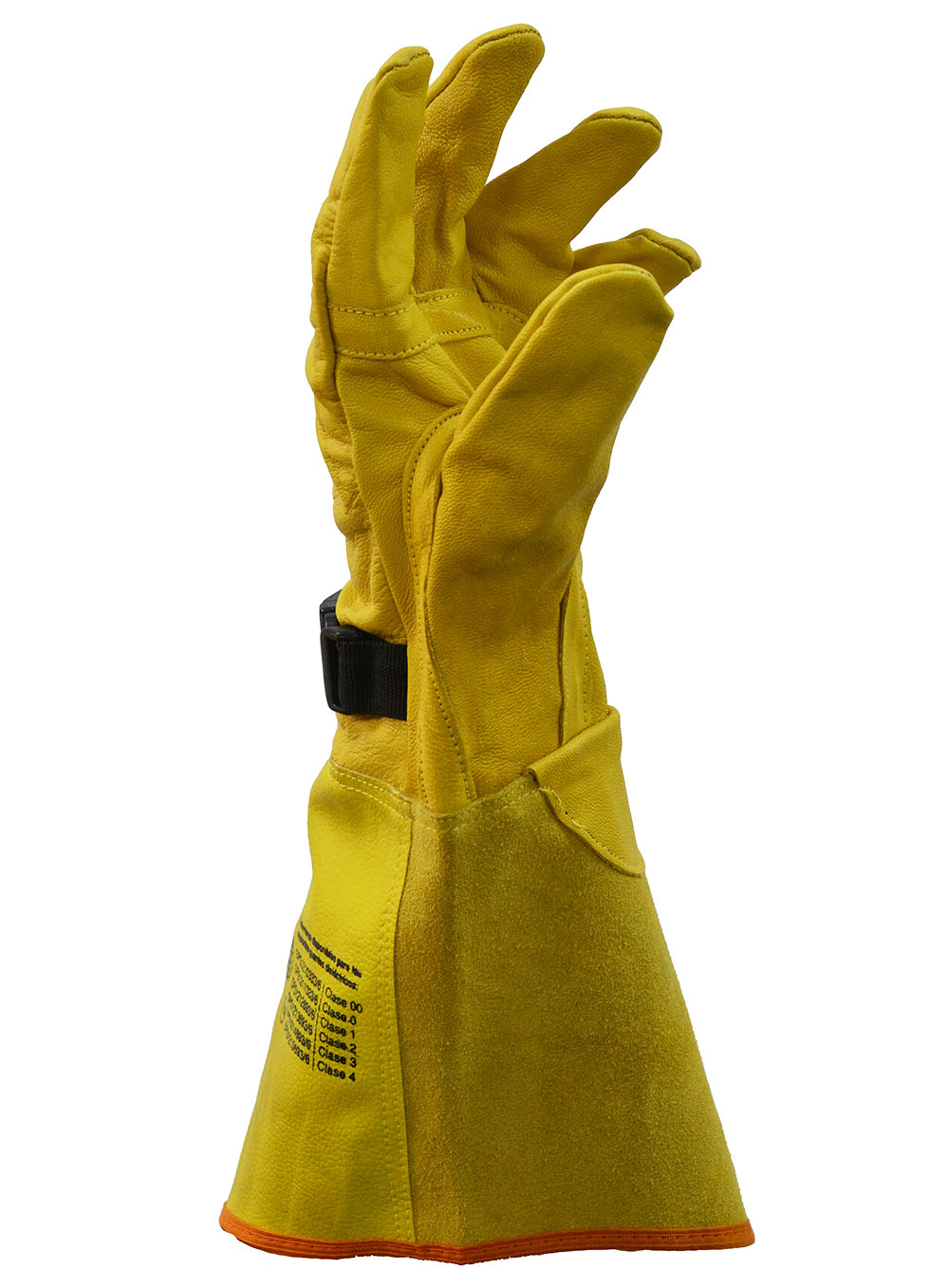 GUANTE COBERTOR DIELECTRICO VAQUETA TIPO NORTH LARGO CLASE 1, 2, 3 Y 4 DE PASCALE