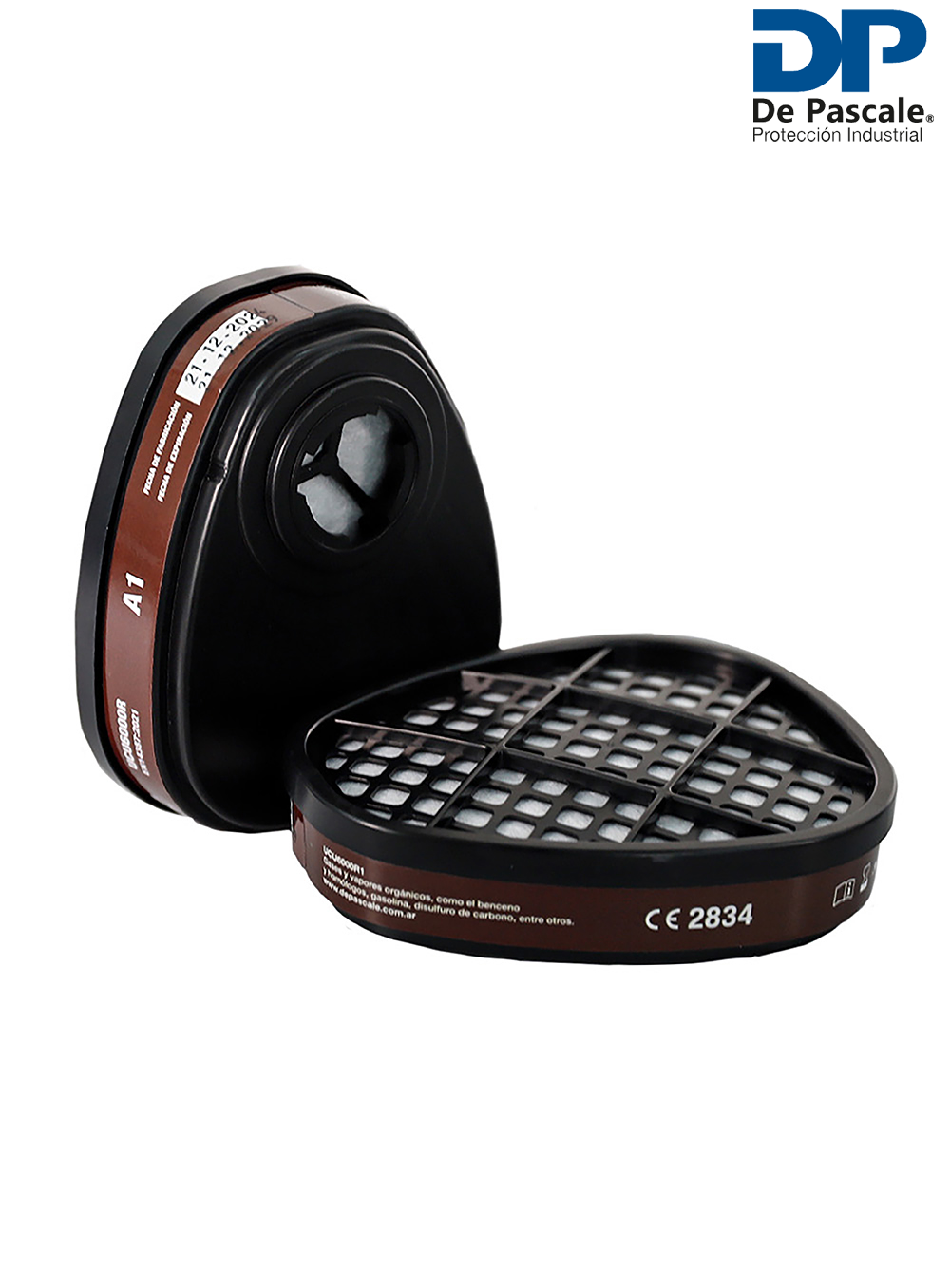 CARTUCHO FILTRO VAPOR ORGANICO DE PASCALE (KIT X2U)