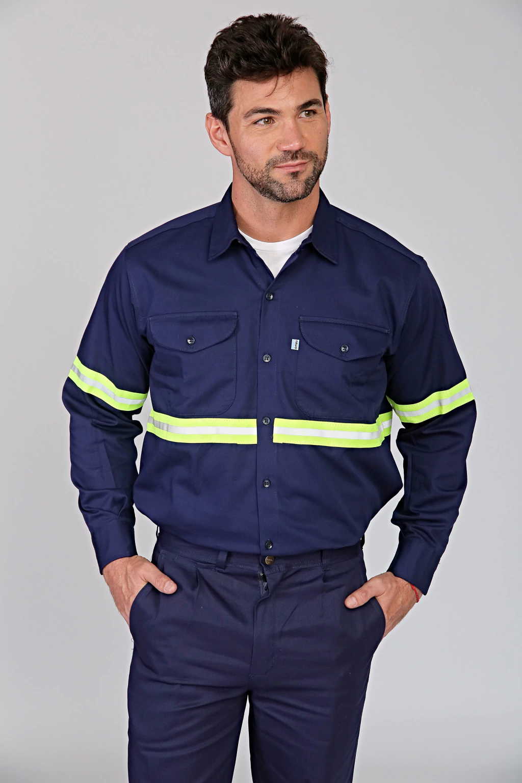 CAMISA DE TRABAJO CON REFLECTIVOS OMBU