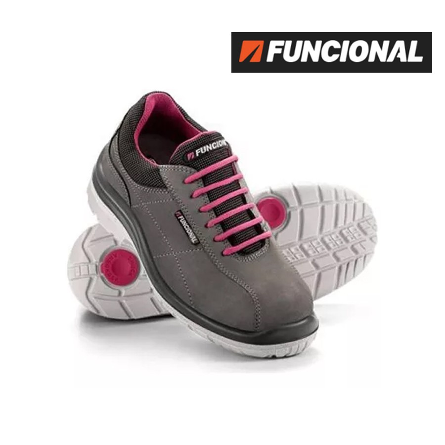 ZAPATILLA FUNCIONAL CON PUNTERA PARA MUJER