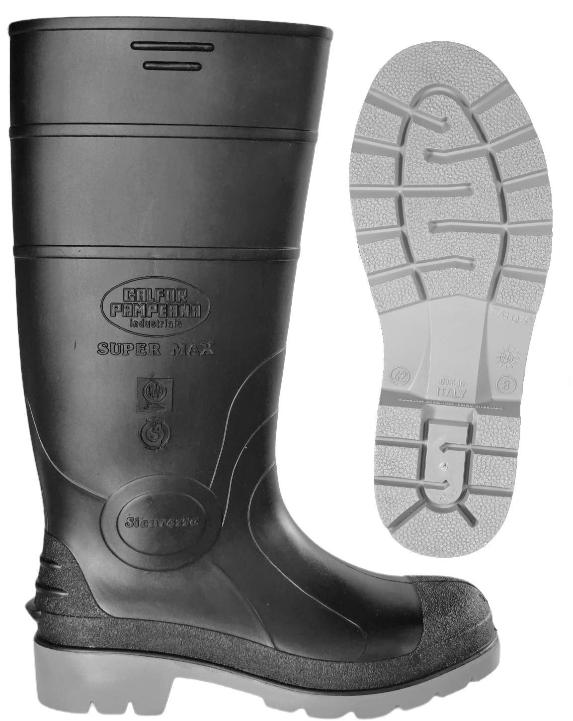 BOTA CALFOR PAMPEANA 1/2 CAÑA CON PUNTERA