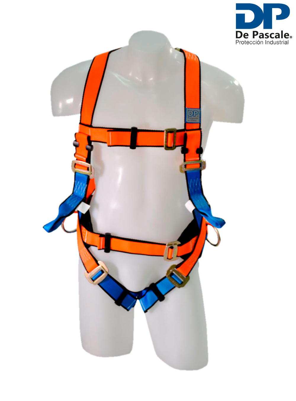 ARNES CON ENGANCHE EN ESPALDA, CINTURA Y HOMBROS, TOMA FRONTAL, REGULABLE REF. LUMBAR Y PERNERA DE PASCALE