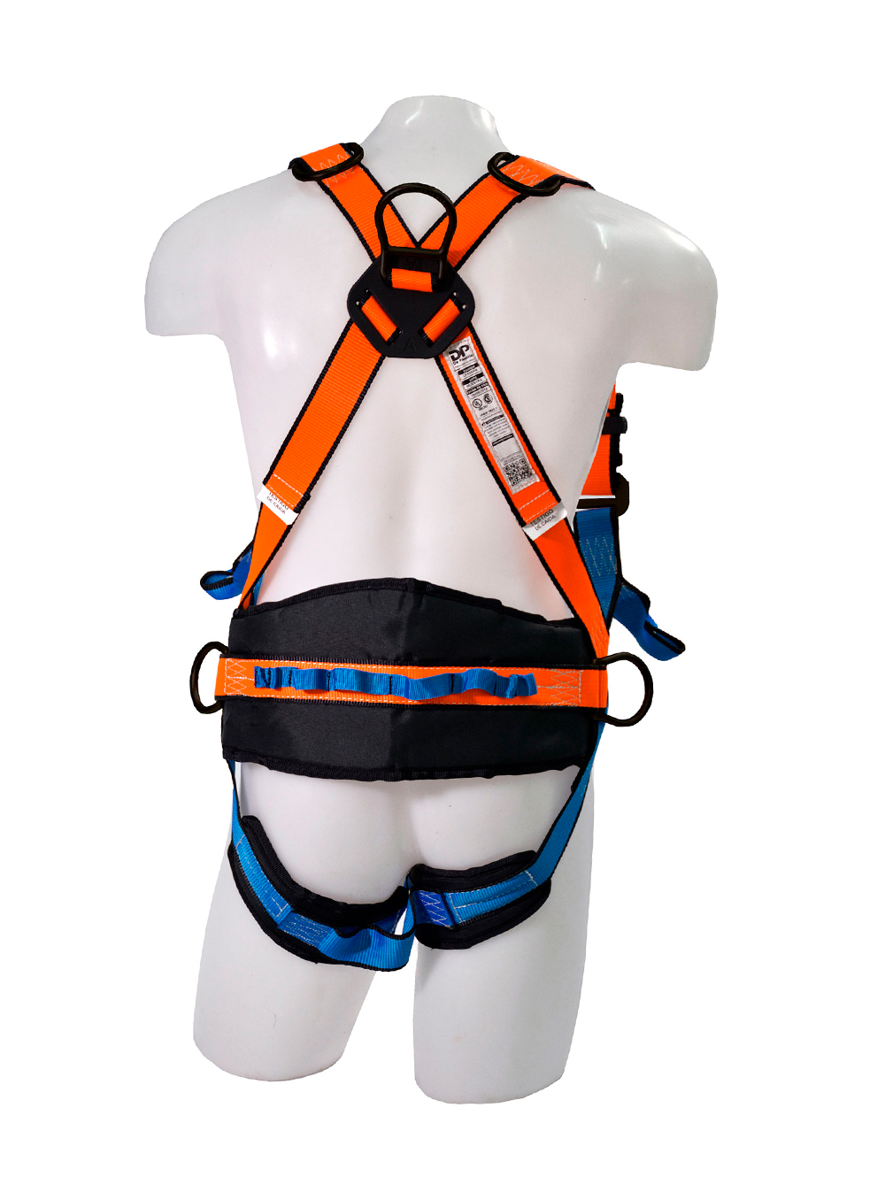 ARNES CON ENGANCHE EN ESPALDA, CINTURA Y HOMBROS, TOMA FRONTAL, REGULABLE REF. LUMBAR Y PERNERA  DE PASCALE
