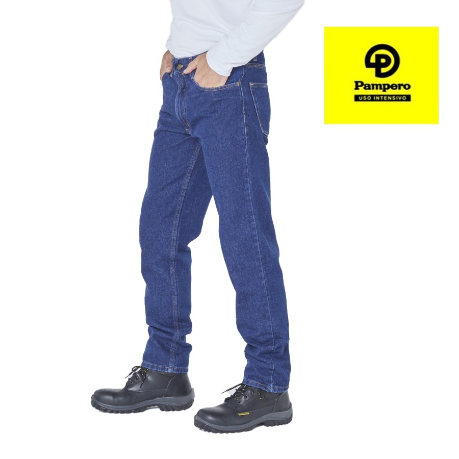 PANTALÓN DE JEAN PAMPERO AZUL