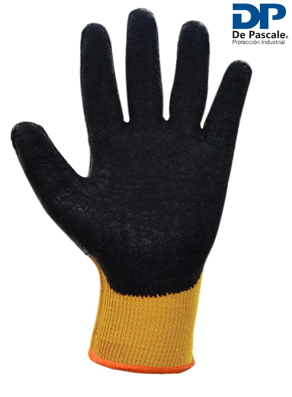 GUANTE SIN COSTURA G10 RECUBIERTO EN LATEX RUGOSO NEGRO DE PASCALE