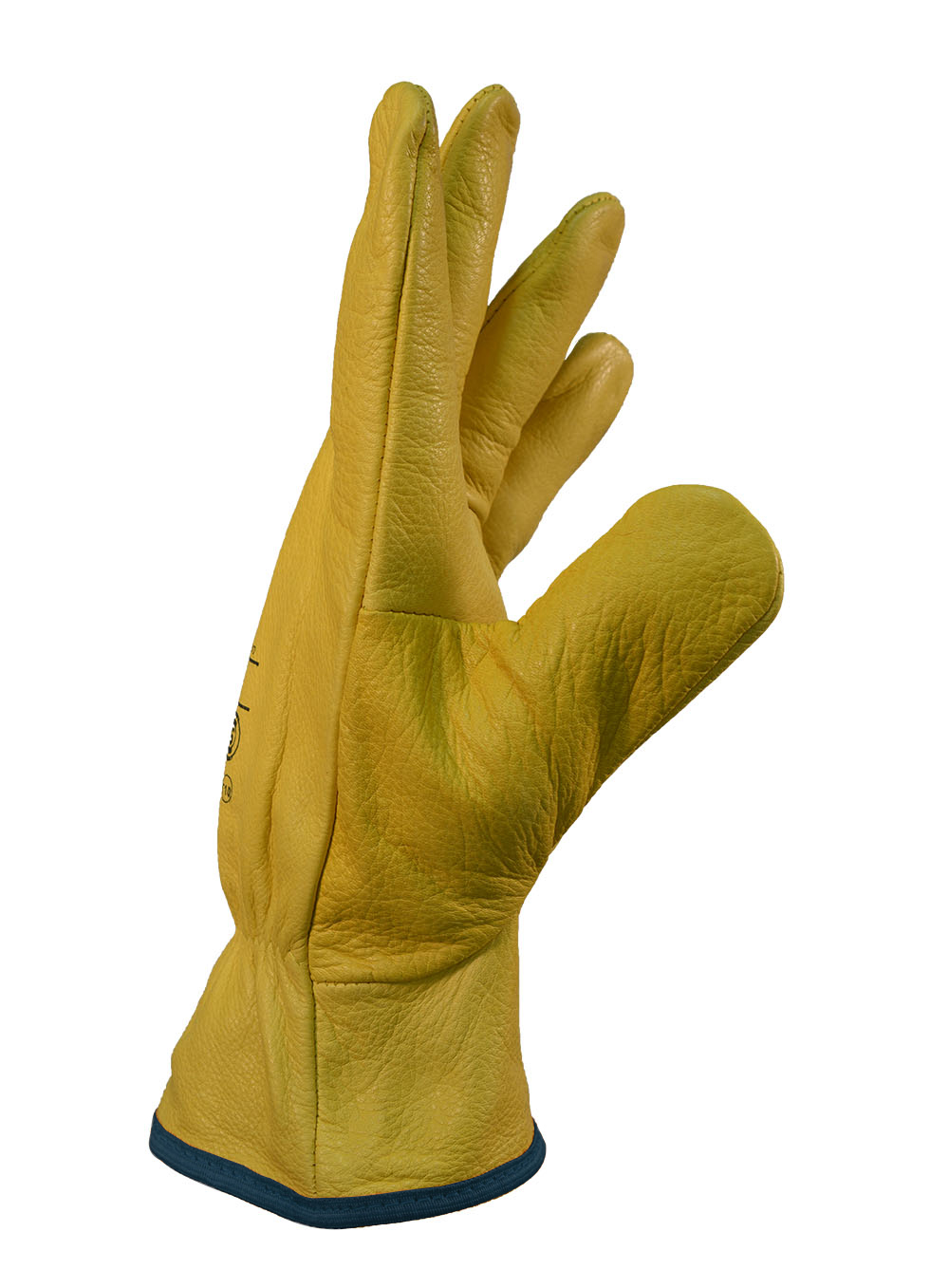 GUANTE LINCOLN VAQUETA FORRADO Y ELASTIZADO DE PASCALE