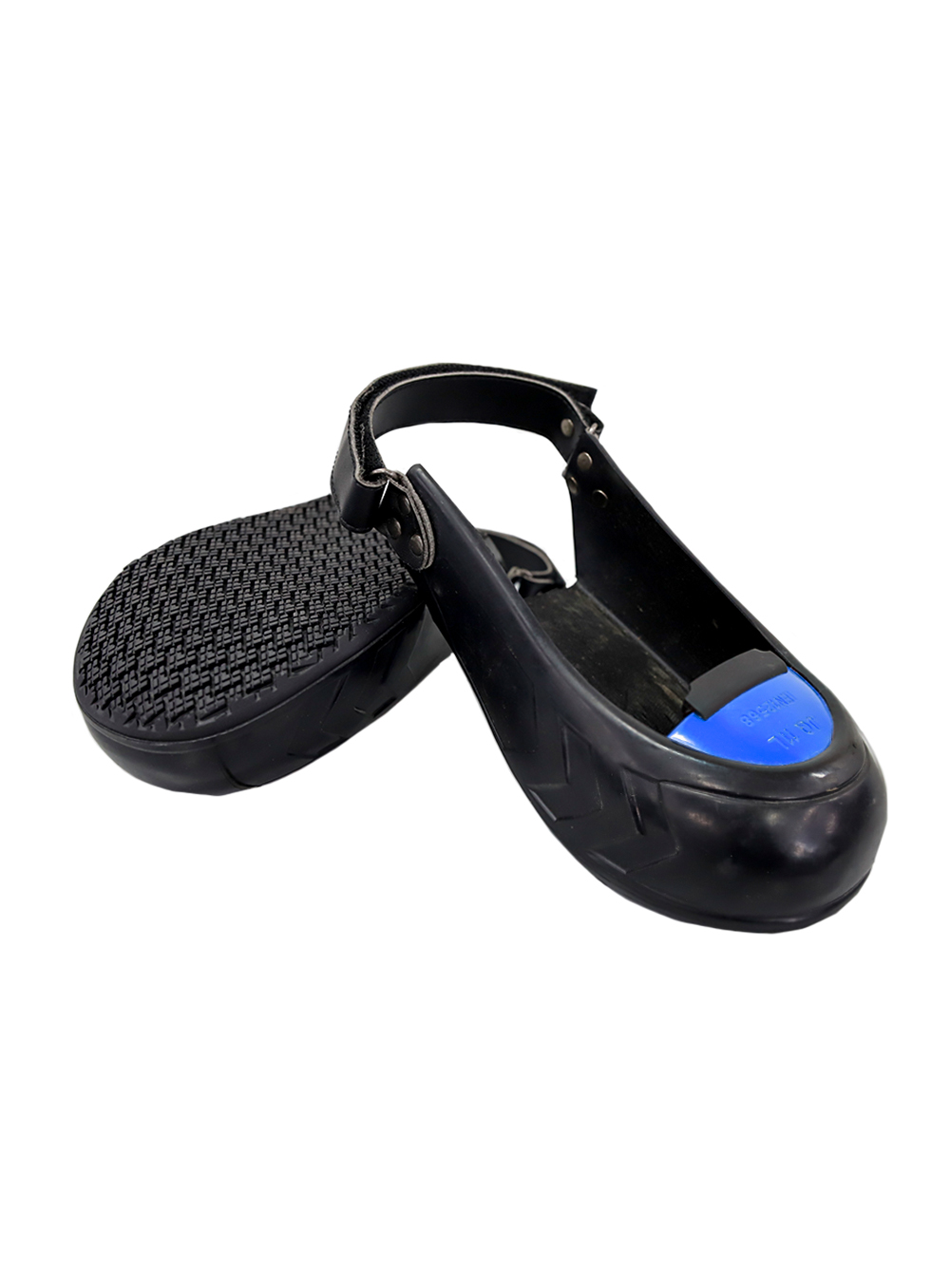 CUBRECALZADO DE SEGURIDAD PARA VISITA CON PUNTERA DE ALUMINIO Y SUELA DE CAUCHO DE PASCALE