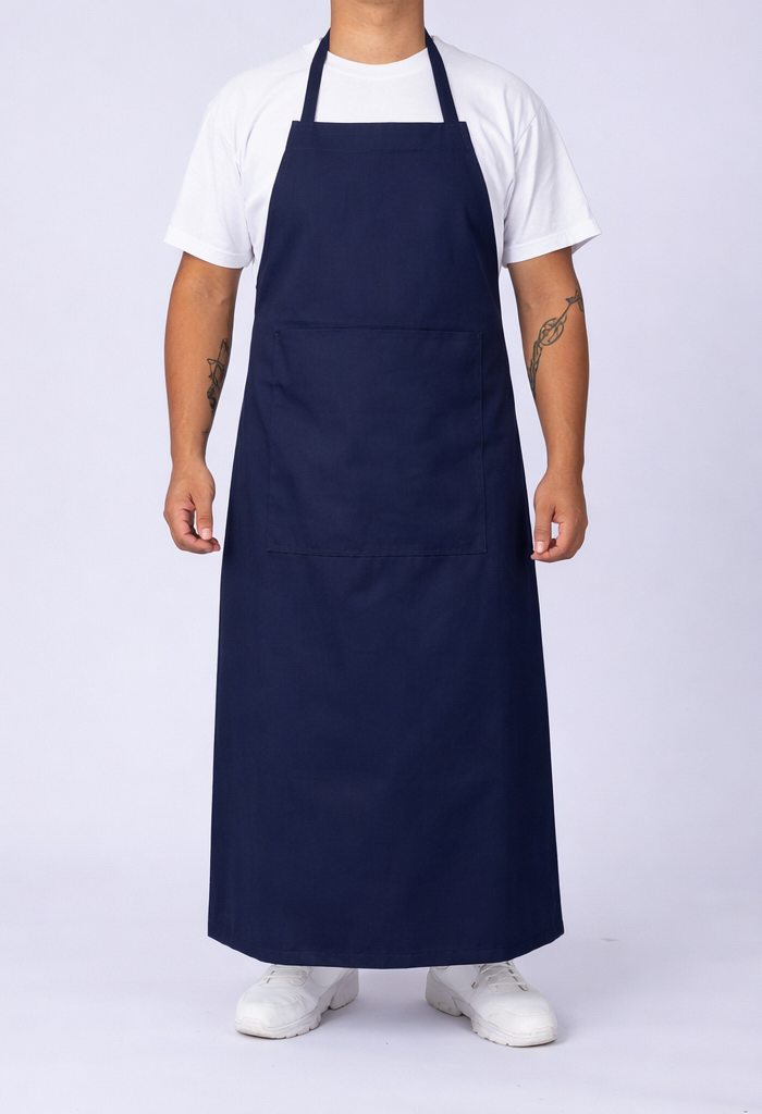 DELANTAL GABARDINA TIPO CARNICERO