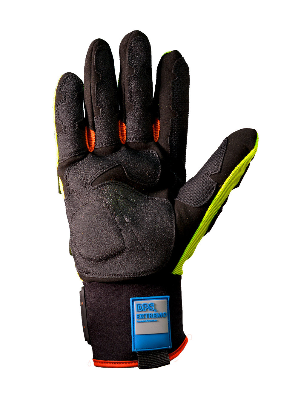 GUANTE TEJIDO SINTÉTICO TRICOLOR COBINADO REFUERZO TPR ANTI-IMPACTO DE PASCALE