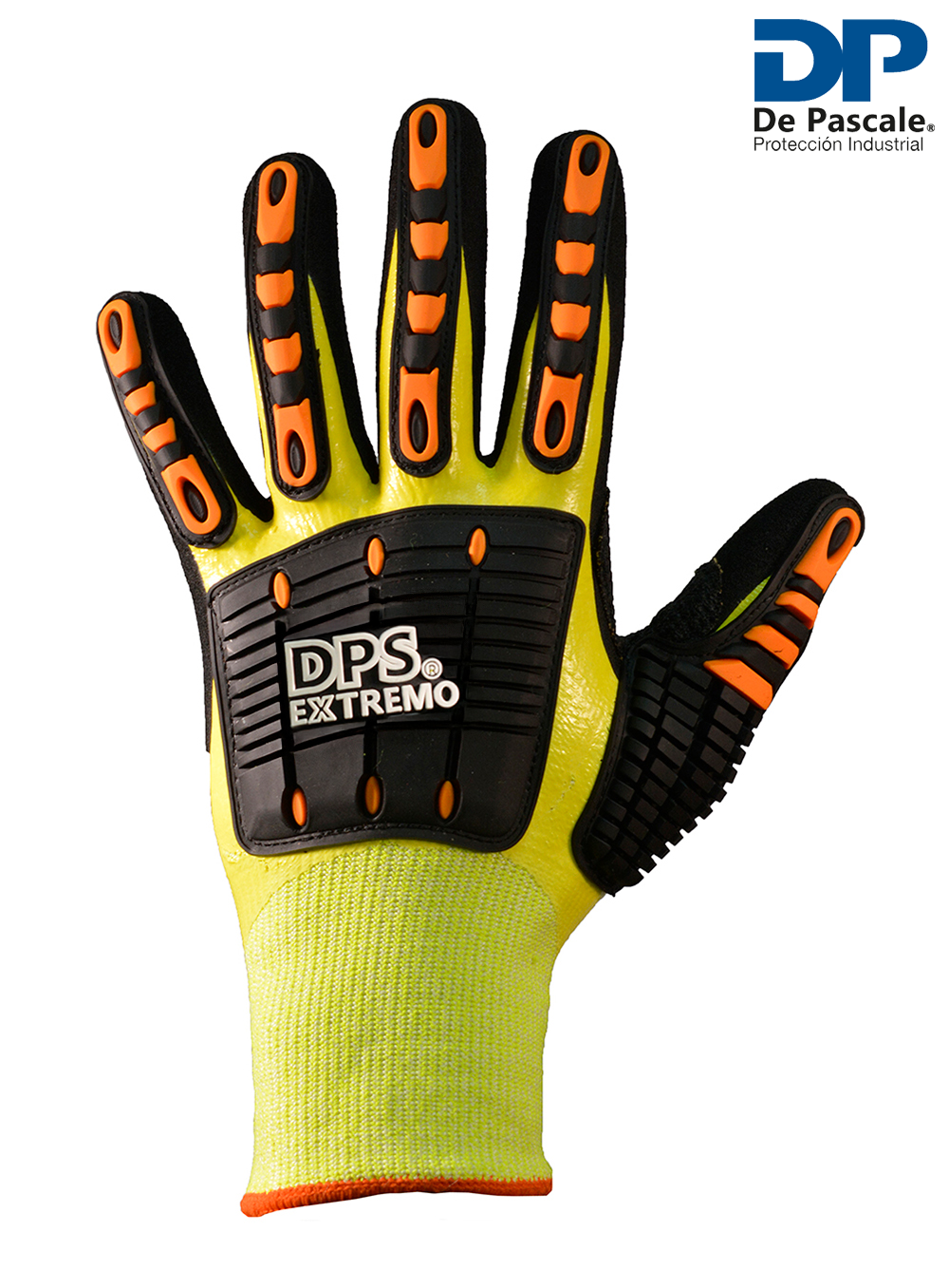 GUANTE TEJIDO SIN COSTURA ANTICORTE G13 DOBLE BAÑO NITRILO REFUERZO TPR ANTIGOLPE DE PASCALE