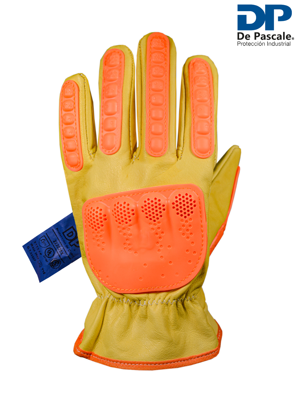 GUANTE LINCOLN VAQUETA ELASTIZADO CON REFUERZO TPR ANTISHOCK DE PASCALE