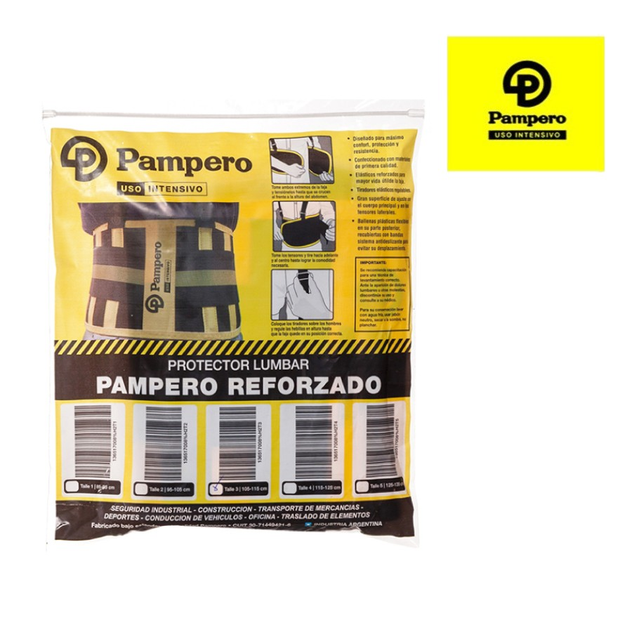 FAJA LUMBAR PAMPERO DE TRABAJO