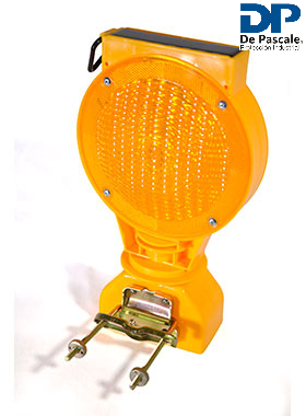 BALIZA DE SEÑALIZACION GIRATORIA LED CON SOPORTE