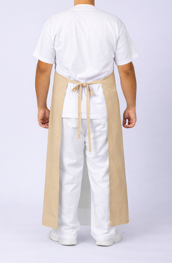 DELANTAL GABARDINA TIPO CARNICERO