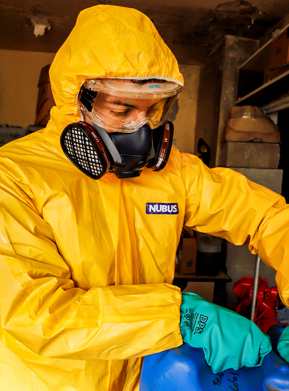 MASCARA MEDIO ROSTRO SILICONA DE PASCALE S / M / L