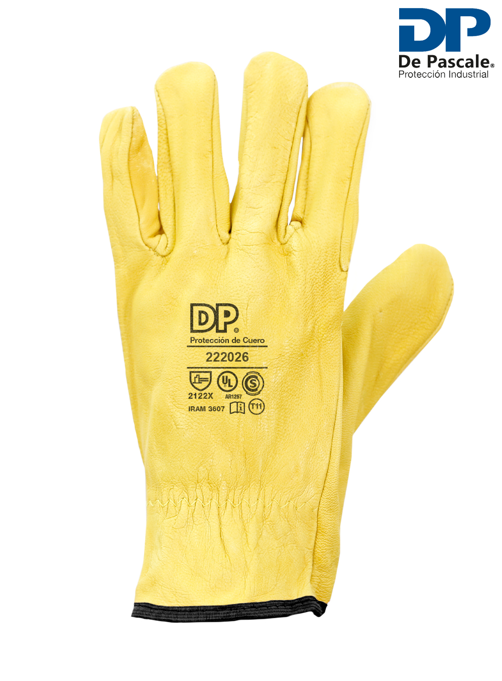 GUANTE LINCOLN VAQUETA ELASTIZADO AMPLIO PULGAR VOLCADO DE PASCALE