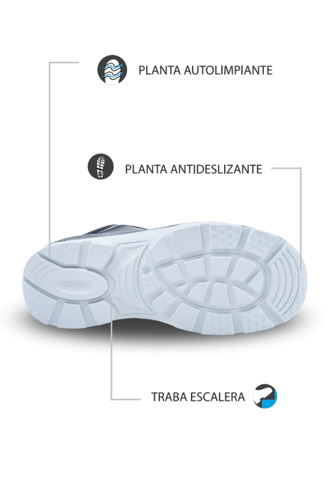 ZAPATO OMBU OZONO CON PUNTERA DE ACERO