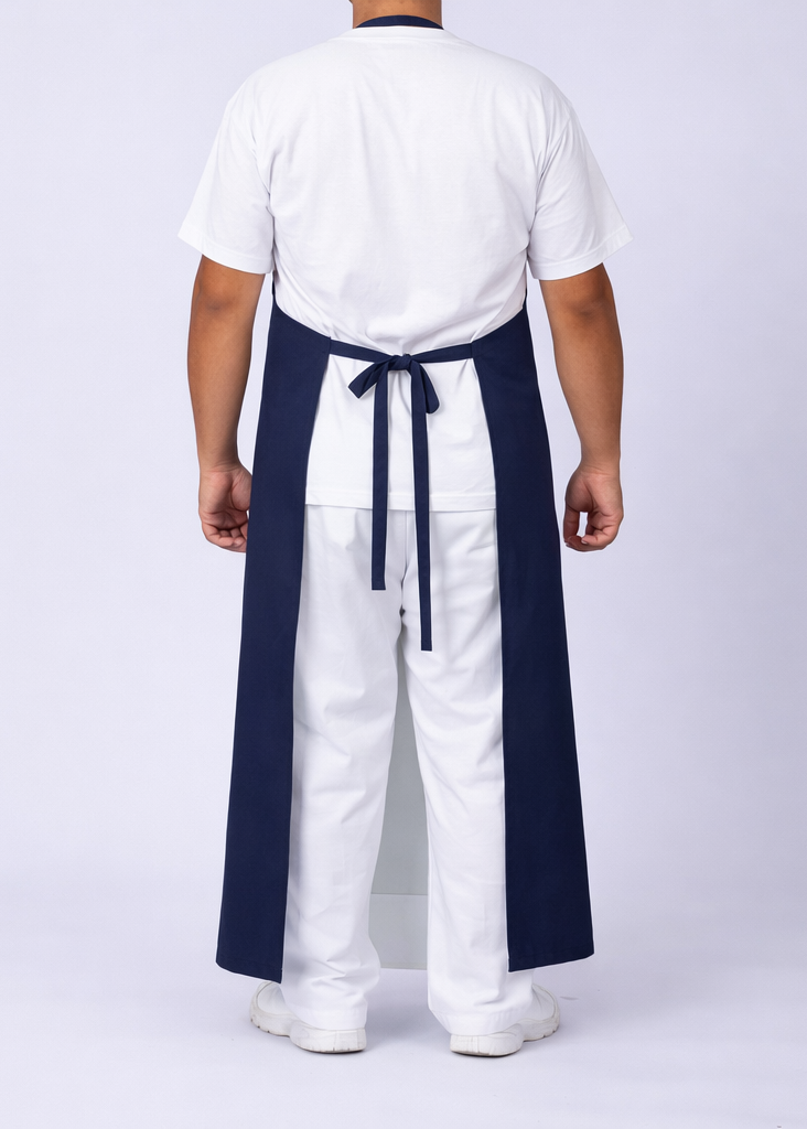 DELANTAL GABARDINA TIPO CARNICERO