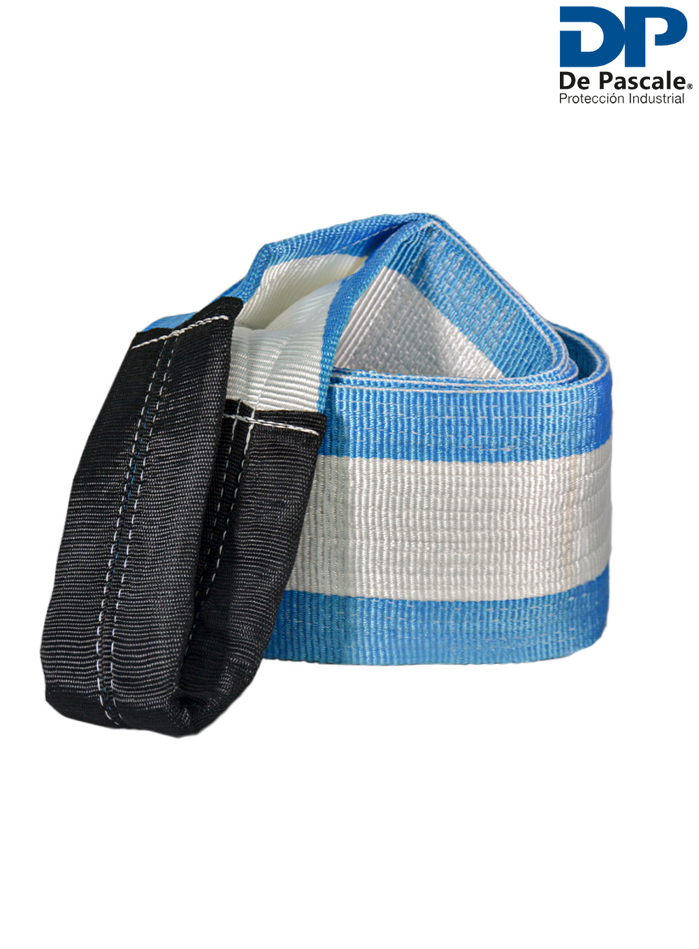 ESLINGA CAPACIDAD 8 TN LARGO 2 A 12 MTS ANCHO 200 MM COEFICIENTE SEGURIDAD 6 DE PASCALE
