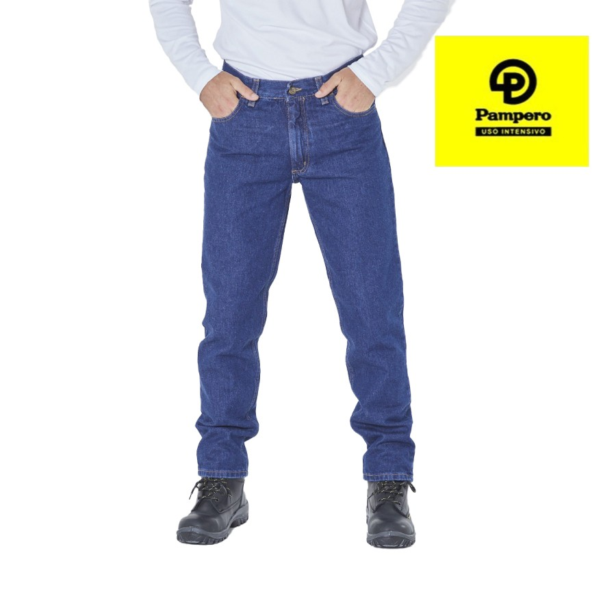 PANTALÓN DE JEAN PAMPERO AZUL