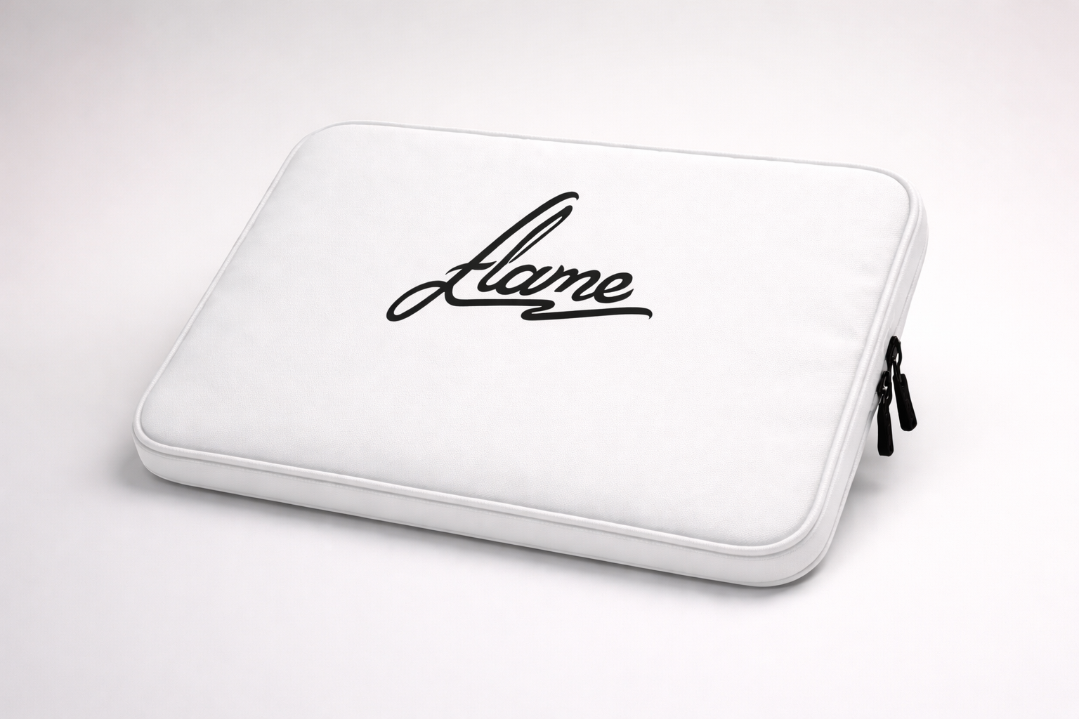 Flame White Laptop Sleeve