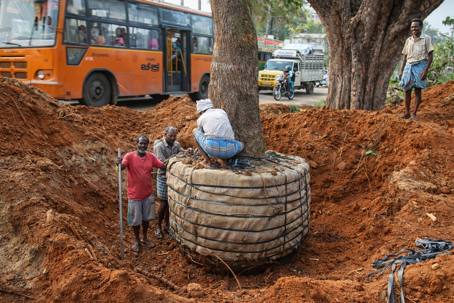Large Tree Transplantation Service