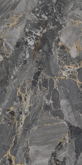 Elegant Grey Marble Slab