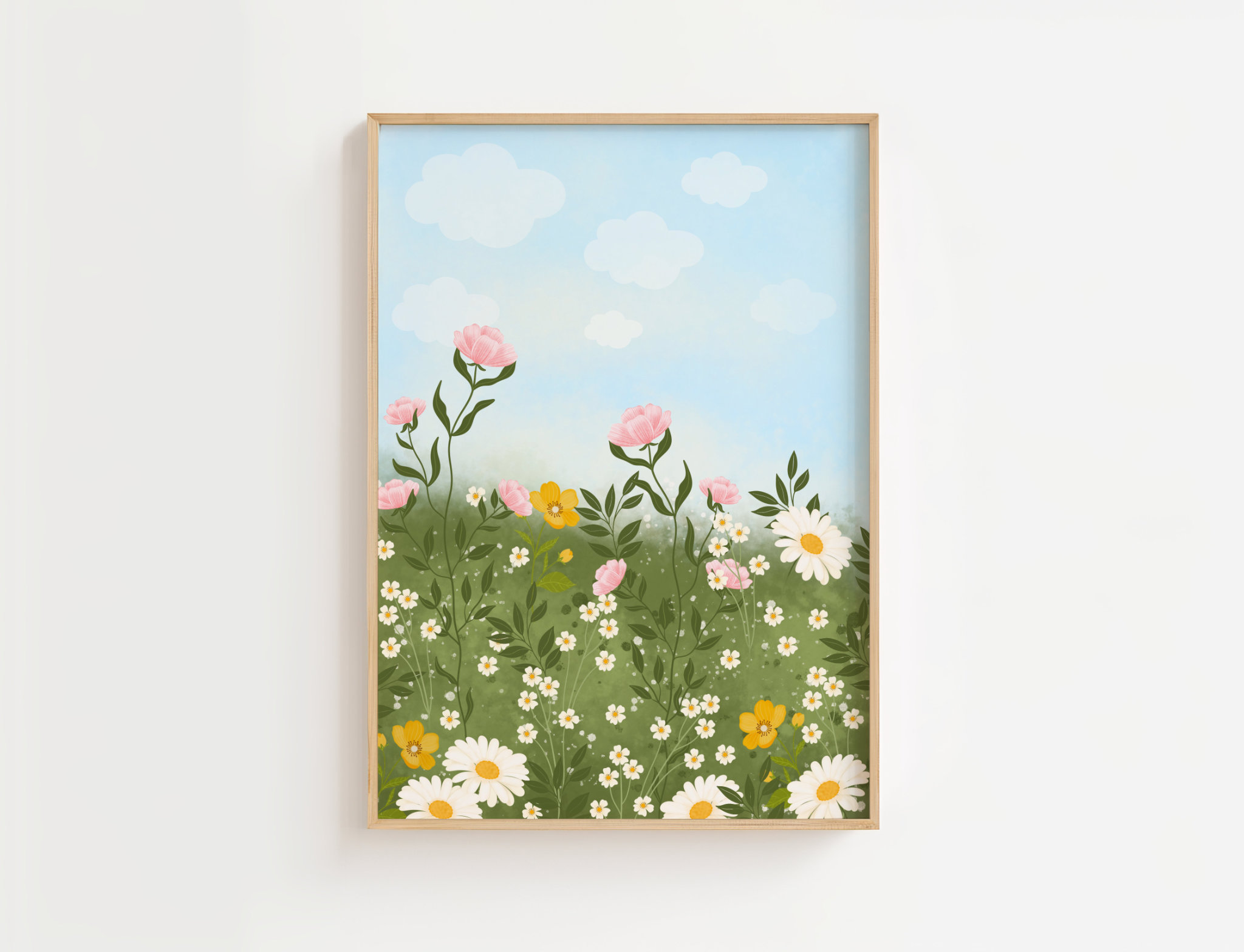 Spring Meadow Art Print