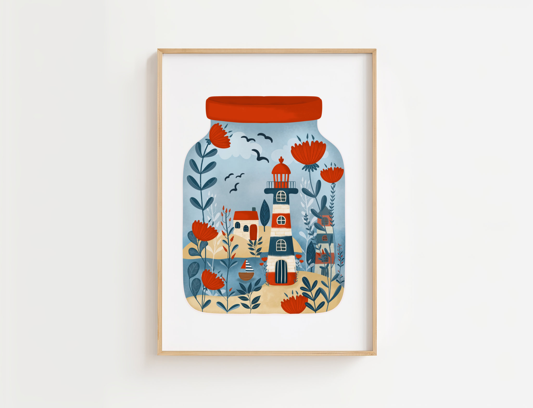 My pocket coat Art Print