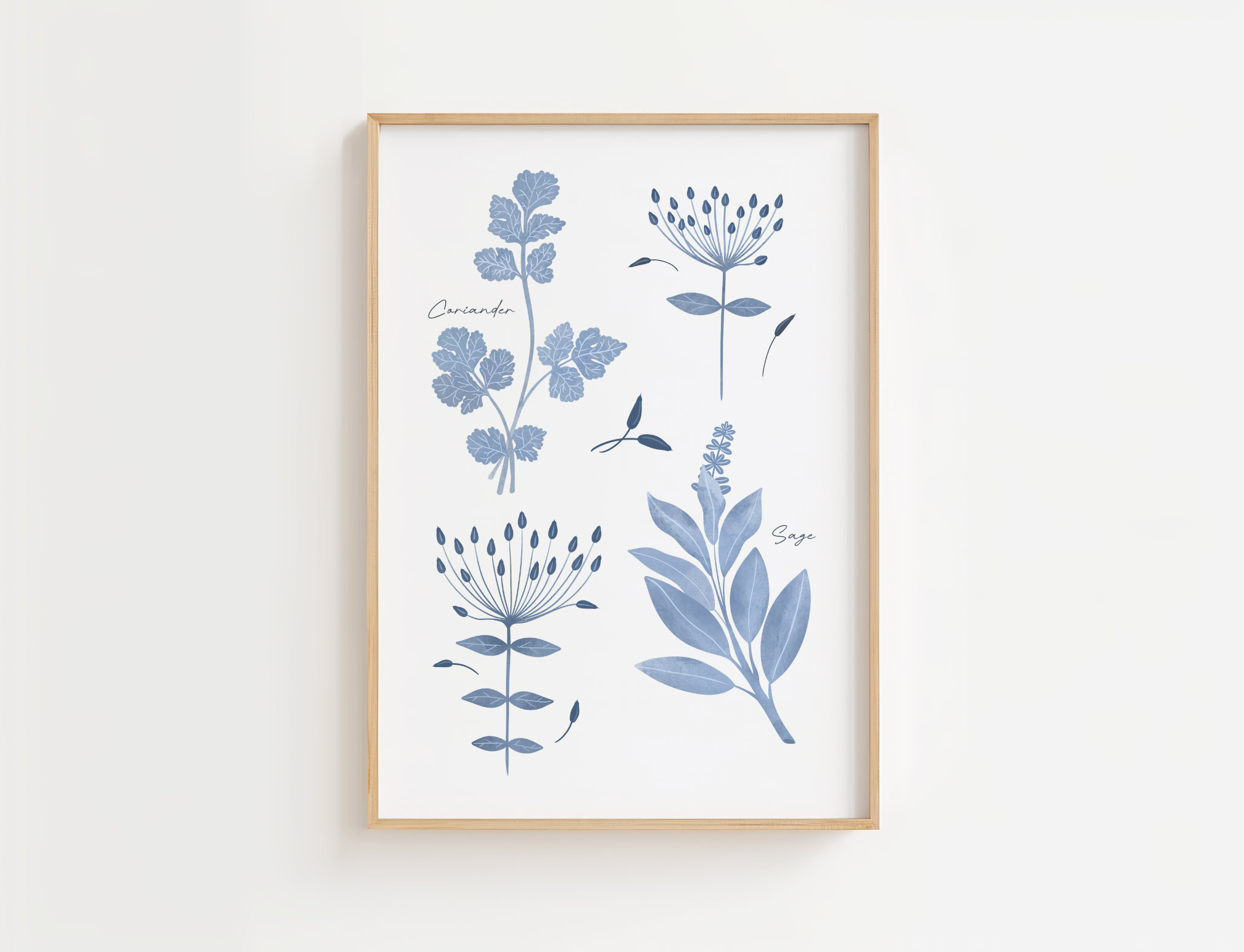 Botanical Art Print Set