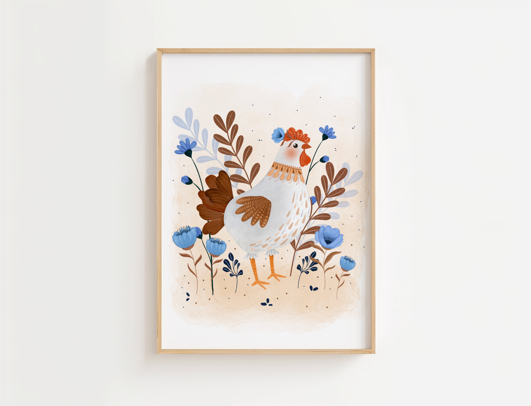 Cozy spring Art Print