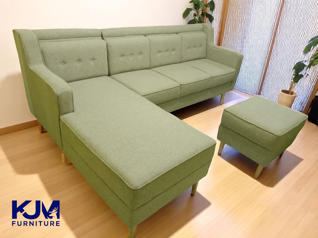 KJM L Minimalis Custom (dengan kaki)