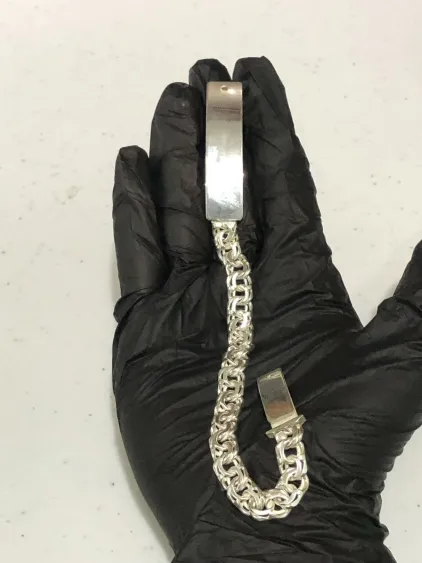 Esclava Plata .925 hombre