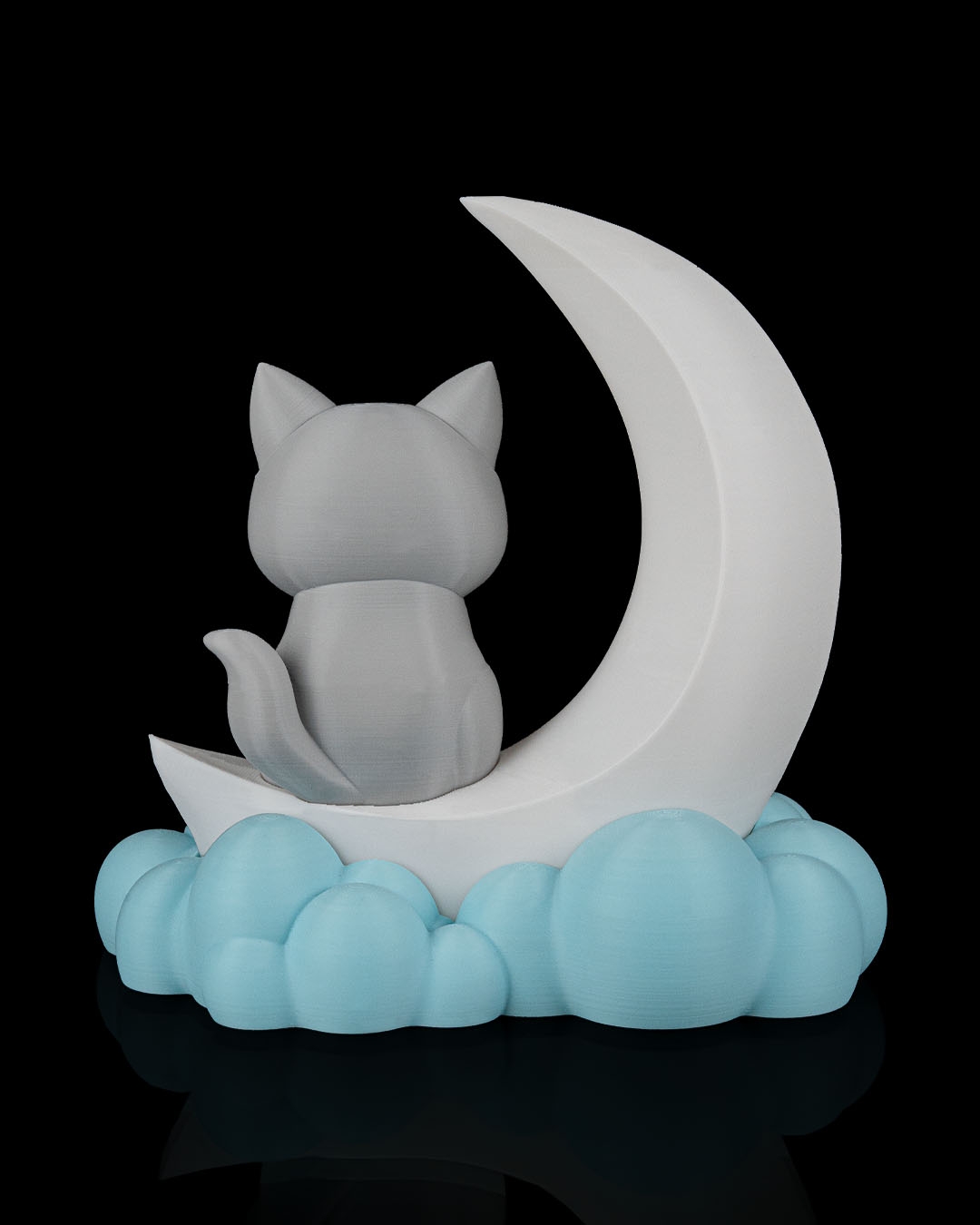 Cat Moon Night Light