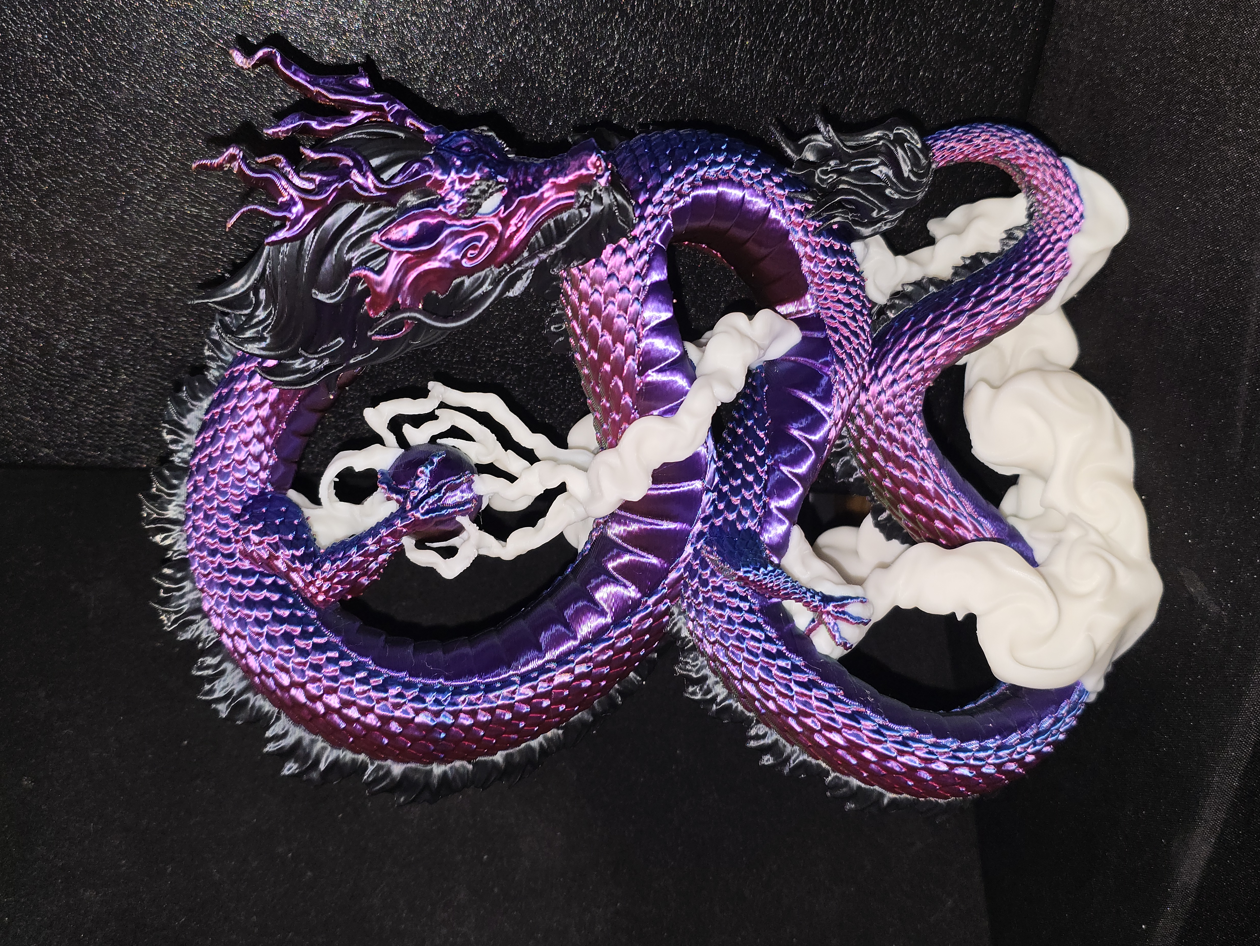 3D printed smoke dragon by "kijai"