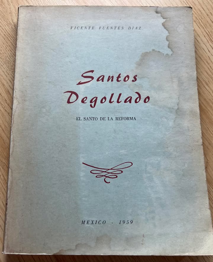 Santos Degollado por Vicente Fuentes Diaz