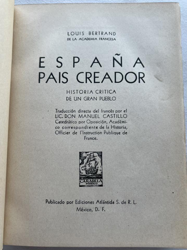 España País creador por Louis Bertrand