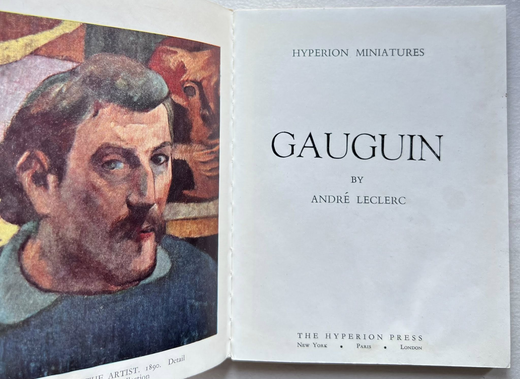 Libro de Arte Gauguin por André Lerclerc