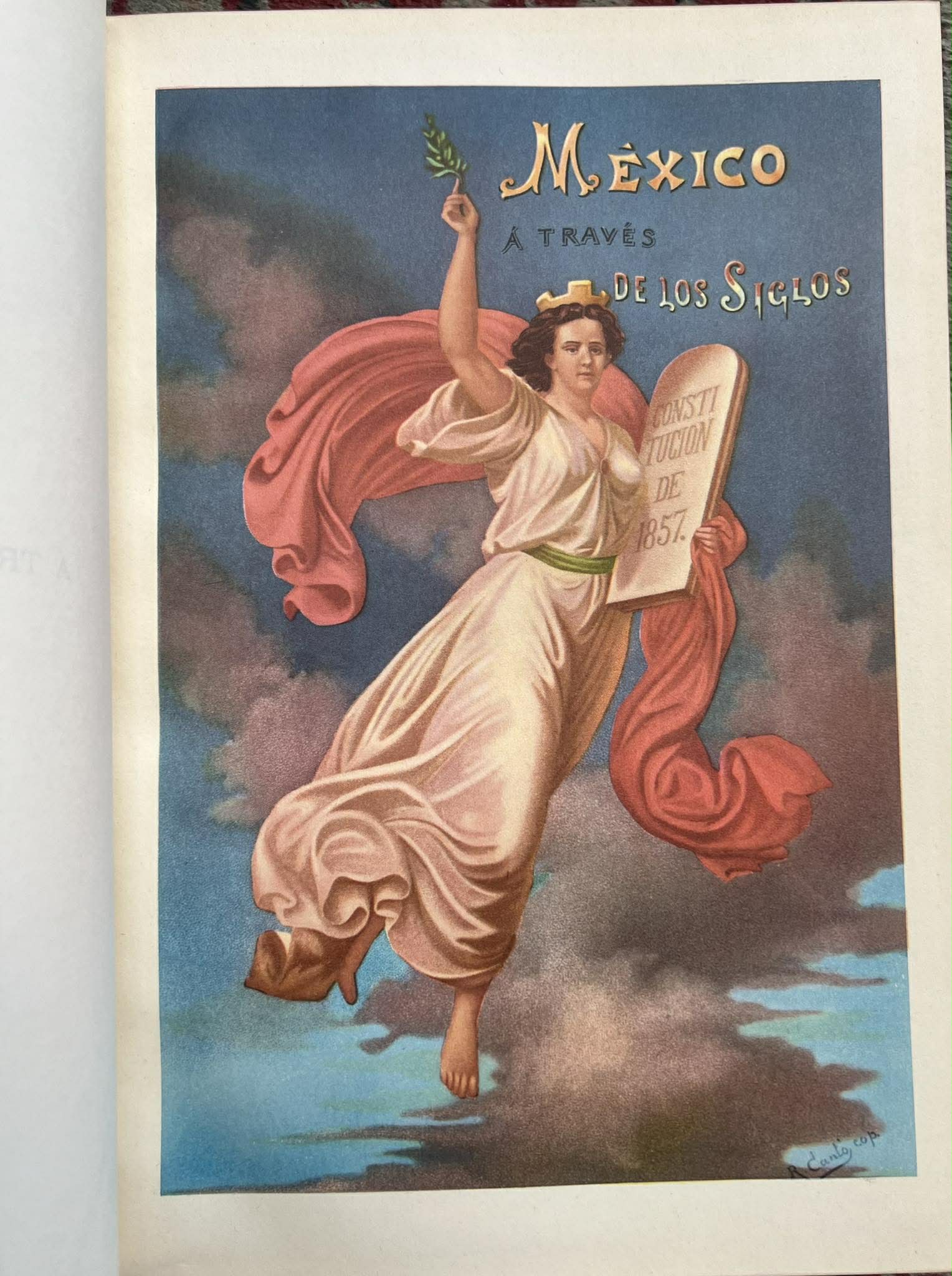 México a Través de los Siglos tomo V por D. Vicente Riva Palacio